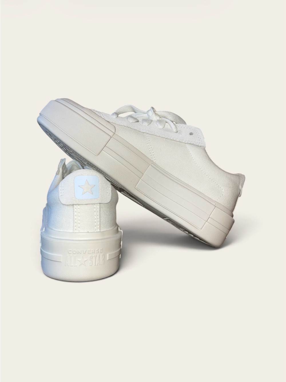 Converse Women’s Platform Low Top Sneakers in White